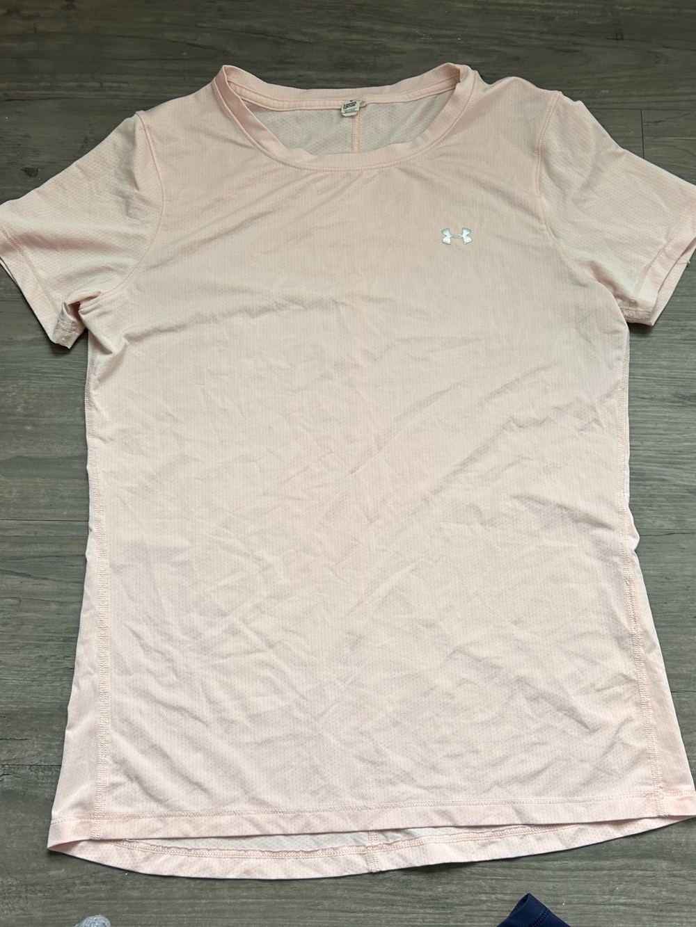 Under Armour Light Pink Short Sleeve Performance Tee